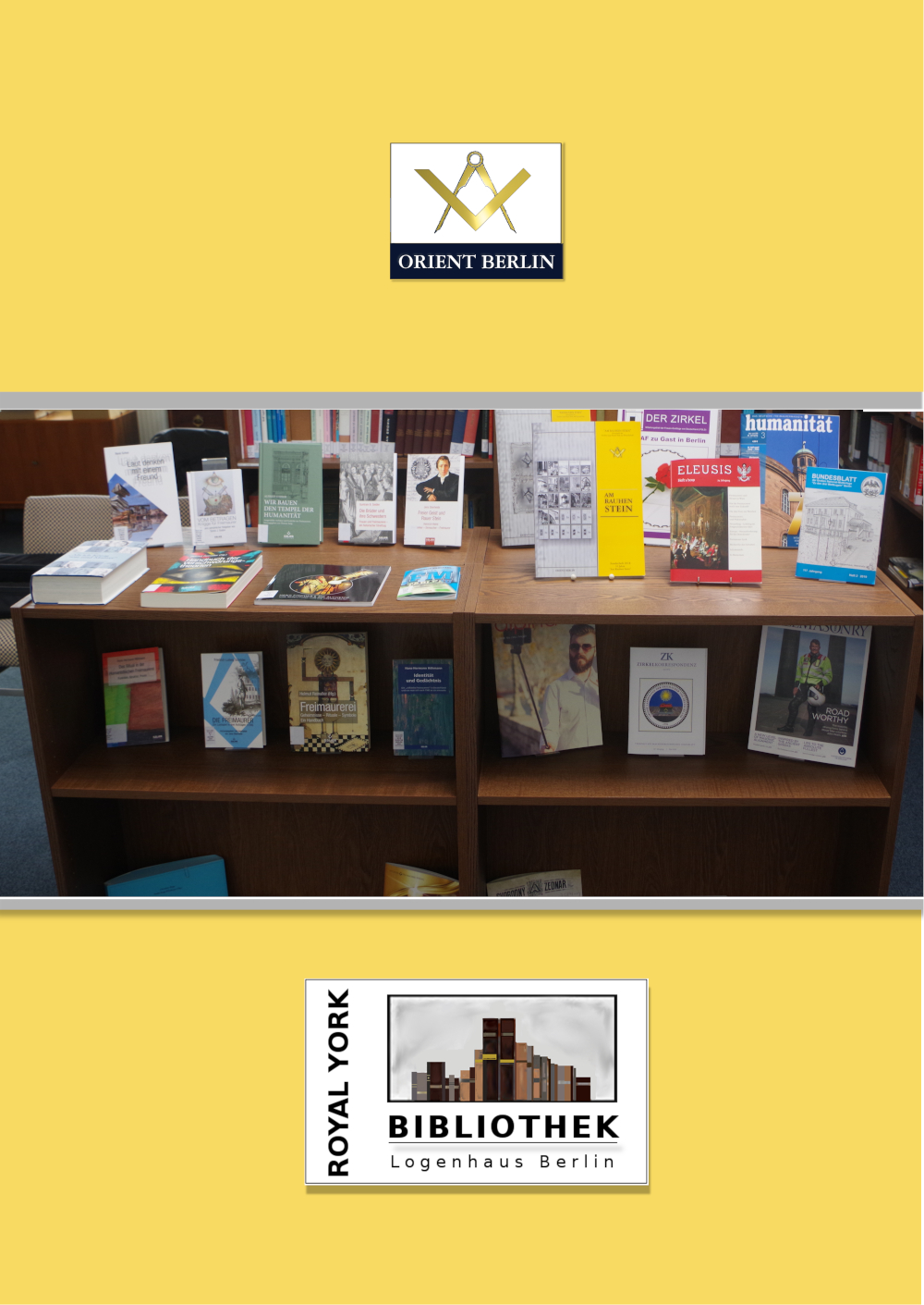 Bibliothek im Logenhaus