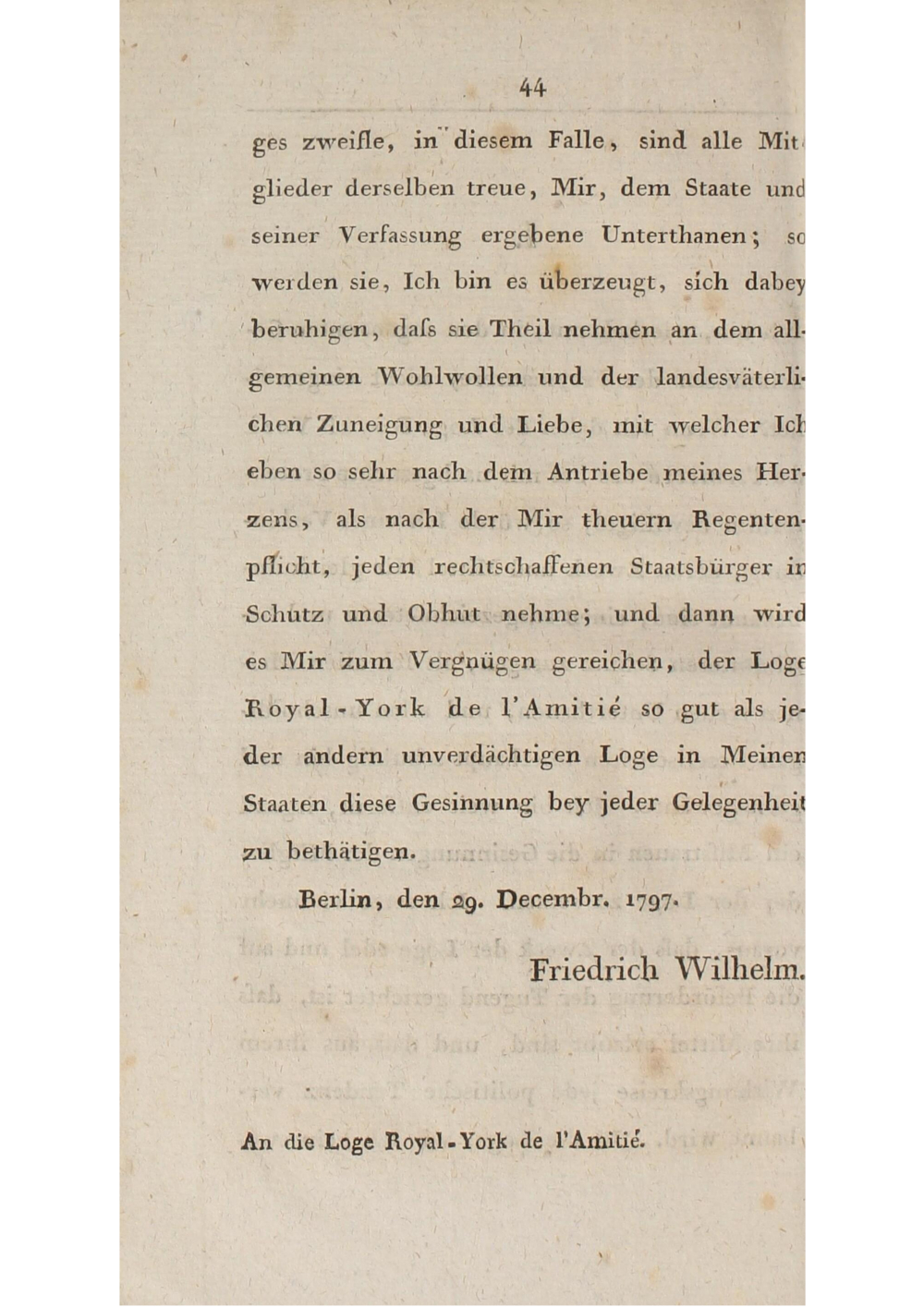 Große Loge Royal York